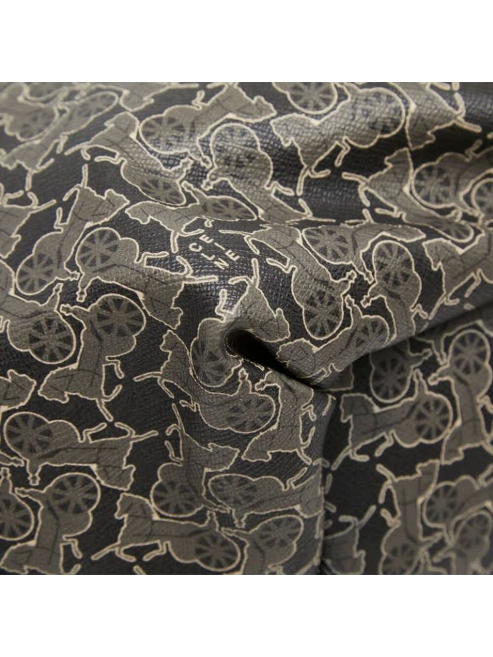 Celine Bittersweet Handbag Black Gray Leather - Picture 5 of 10